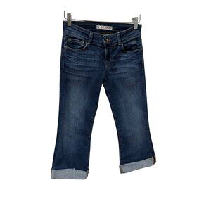 J Brand Womens Mayflower Skinny Crop Jeans Size 26 Dark Wash Cotton Blend Comfor